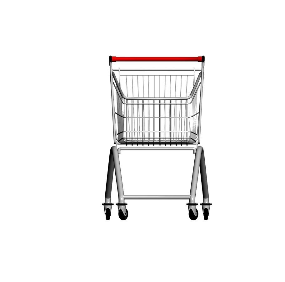 Shopping Cart 3D model_1