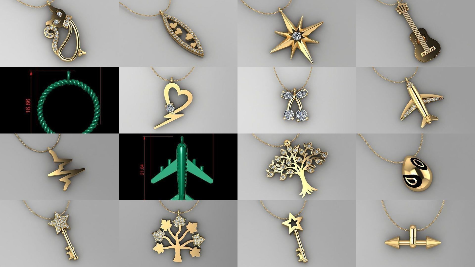 pendant collection 36 solid _1