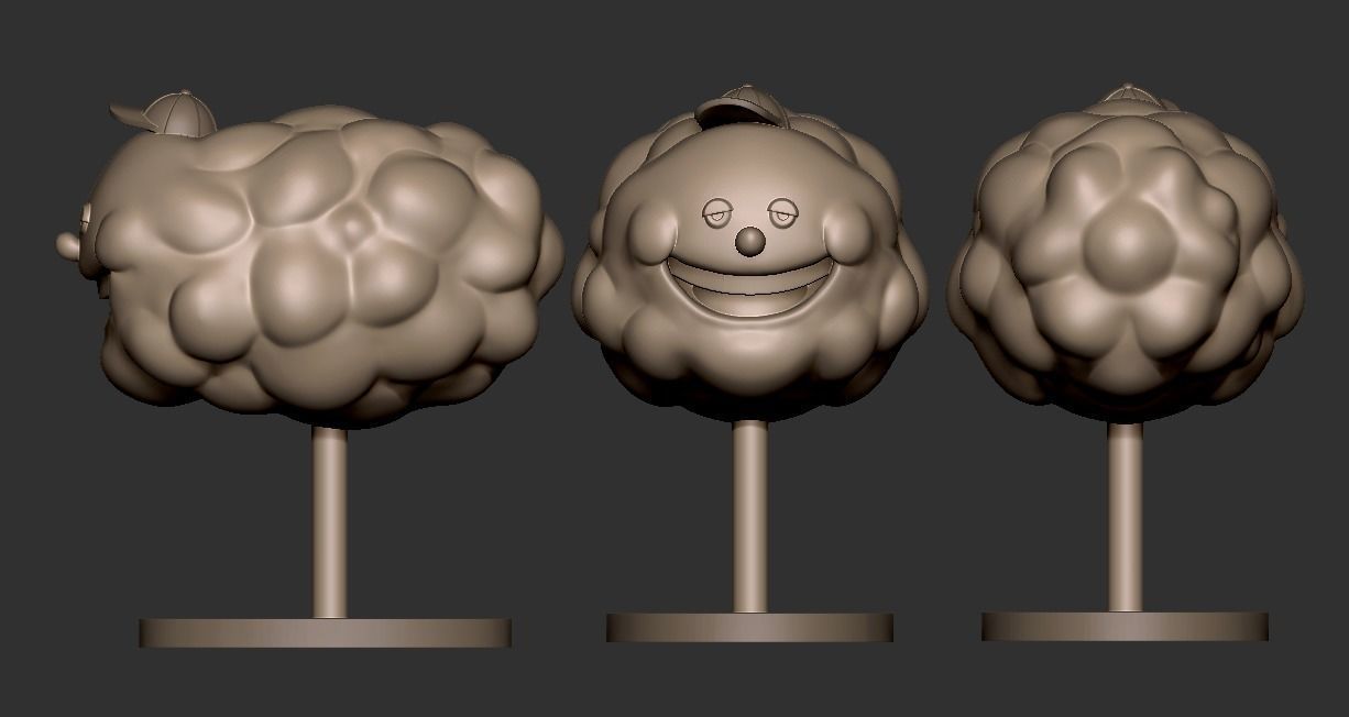 ZEUS White - One Piece Anime 3D print model_1