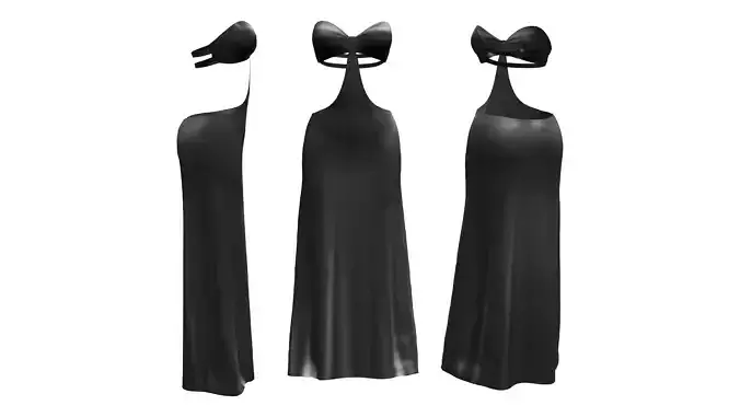 Strapless Long Dress