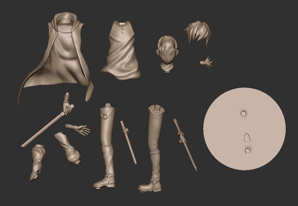 ARTHUR LEYWIN - NOTE - BEGINNING AFTER THE END MANHWA 3D print model_5