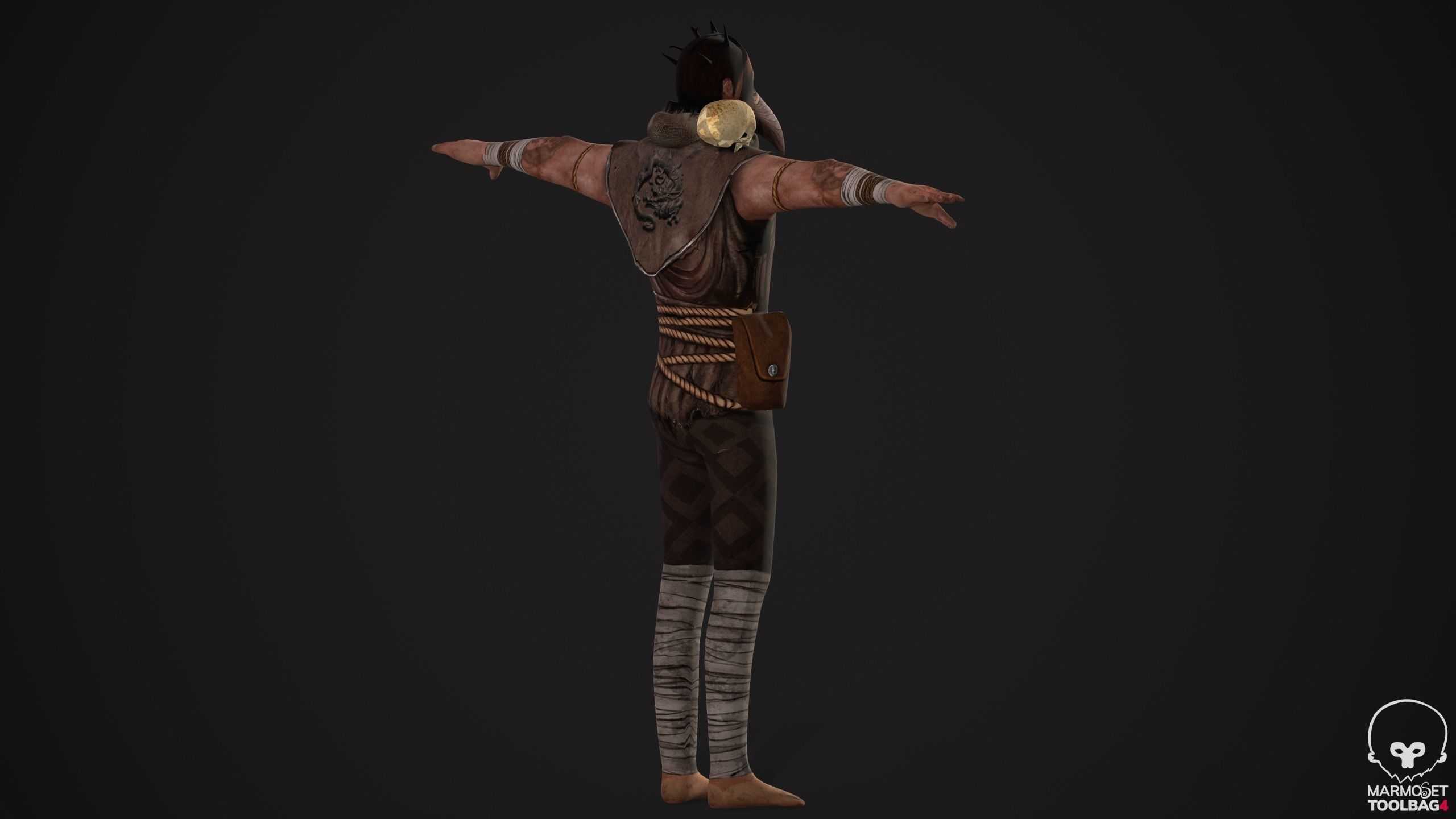 Takashi - Game Ready character Low-poly 3D model_11