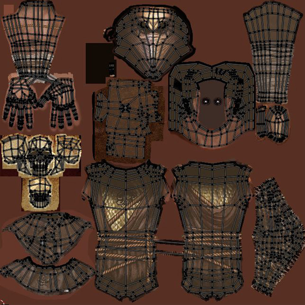 Takashi - Game Ready character Low-poly 3D model_20