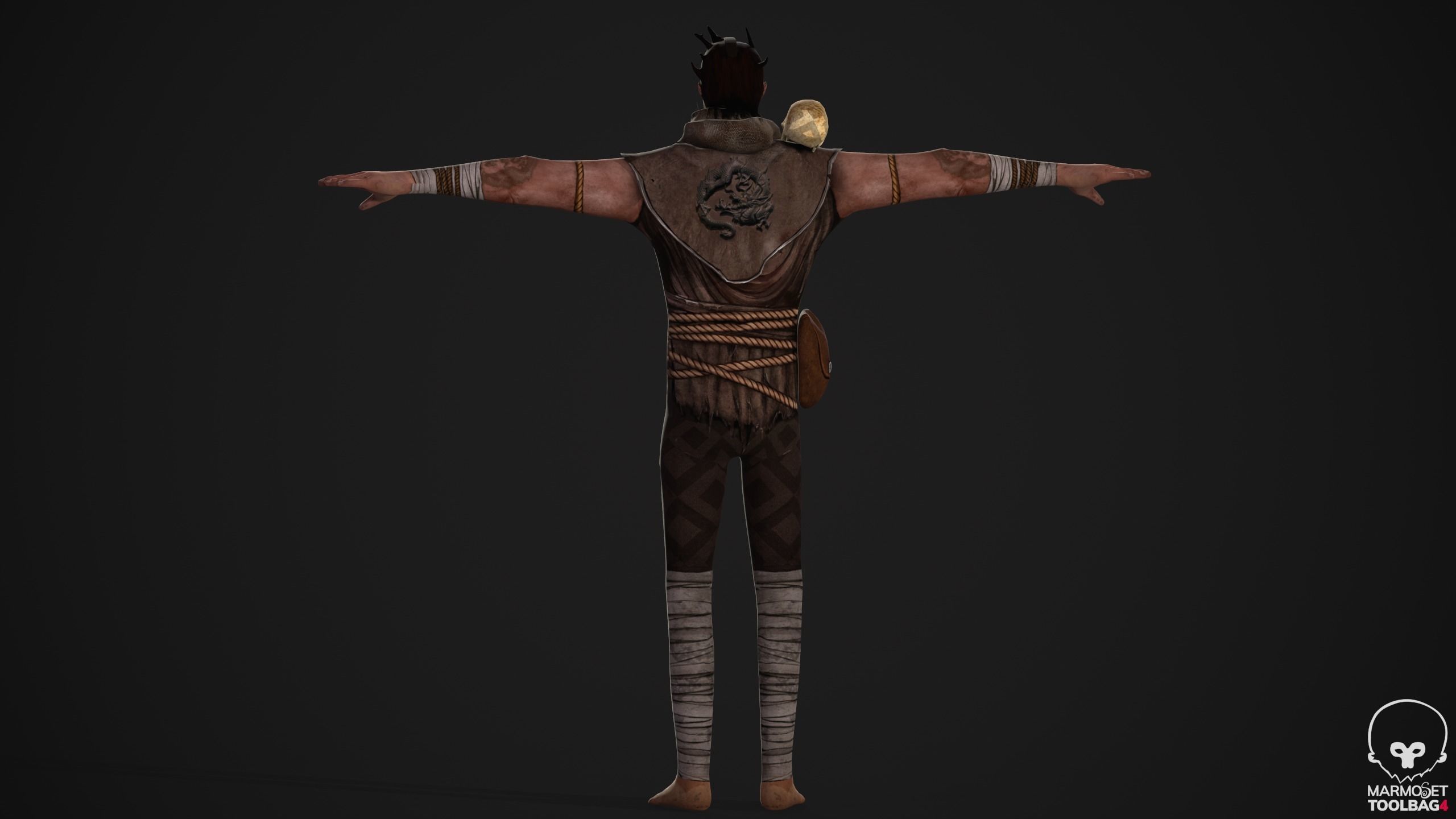 Takashi - Game Ready character Low-poly 3D model_10