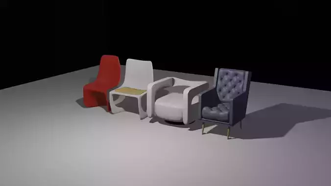 Modern Chair Set
