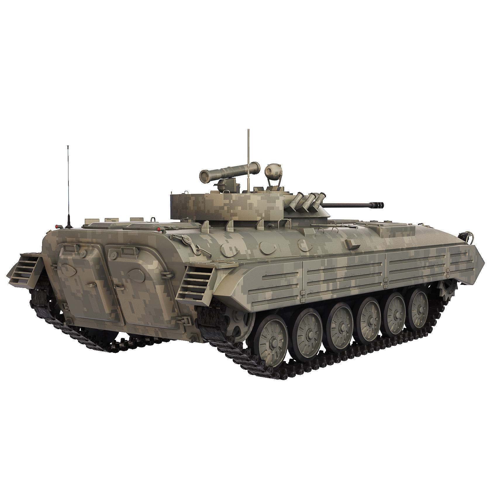 BMP 2 1982 3D model_10
