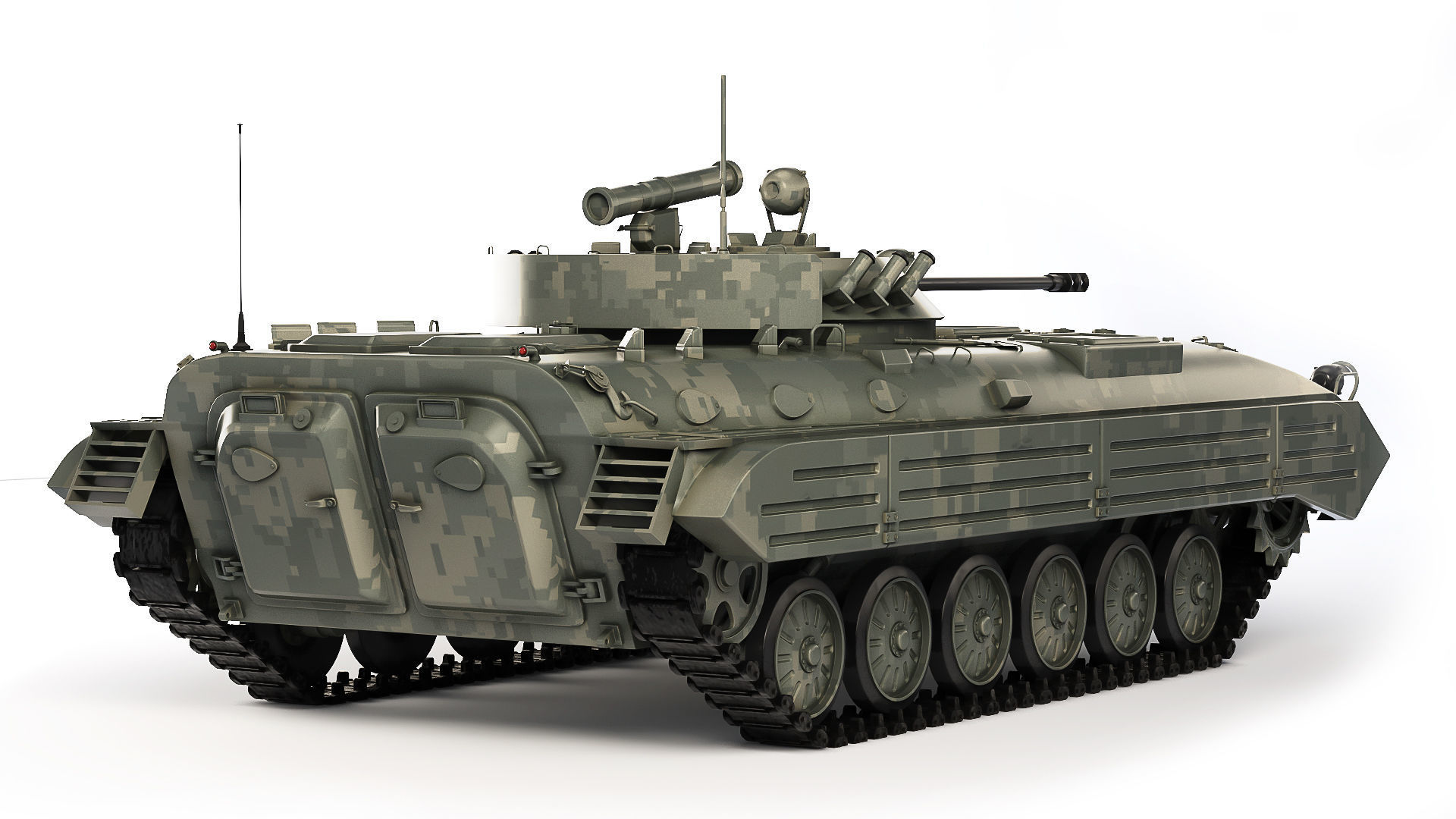 BMP 2 1982 3D model_1