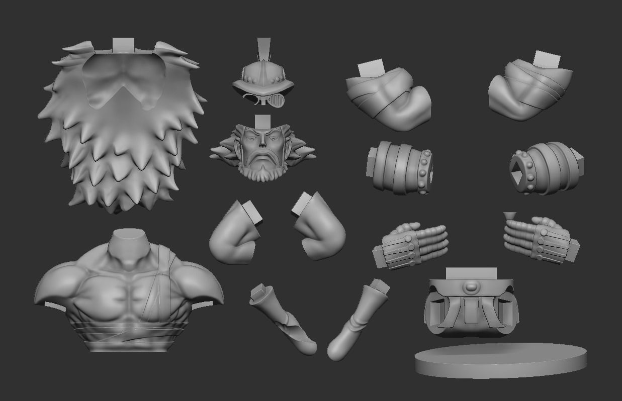 Hajrudin - One Piece Anime 3D print model_5