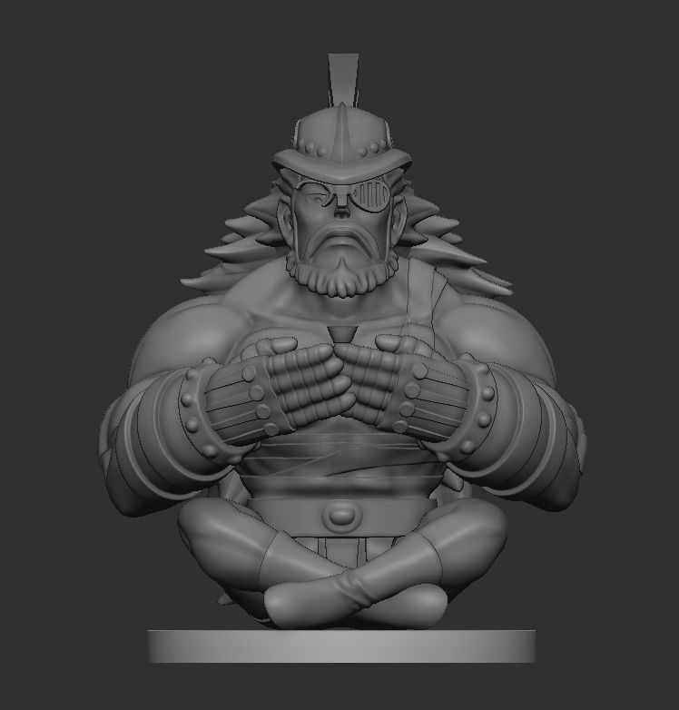 Hajrudin - One Piece Anime 3D print model_1