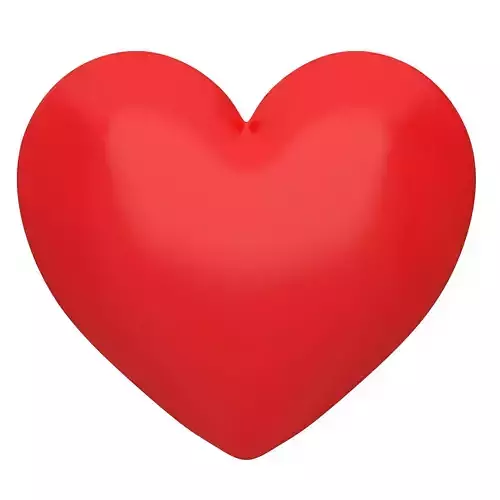 Heart Simple Low-poly