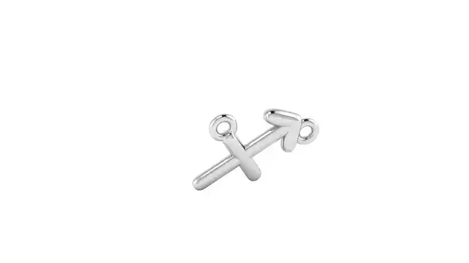Zodiac signs - Sagittarius pendant 3D print model
