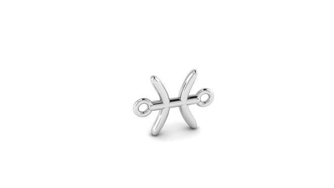 Zodiac signs - Pisces pendant 3D print model