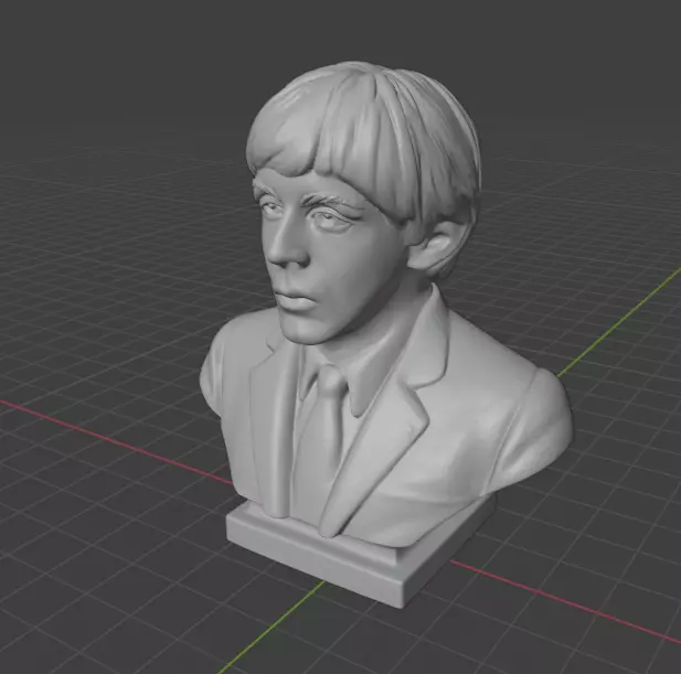 Paul McCartney 3D print model_5