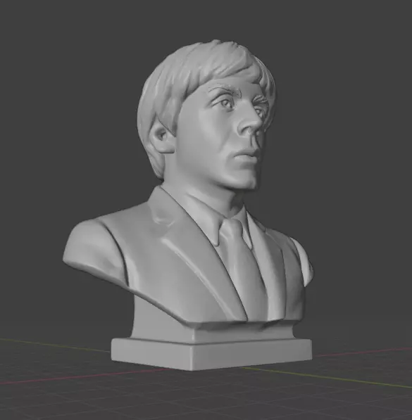 Paul McCartney 3D print model_20