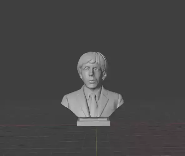 Paul McCartney 3D print model