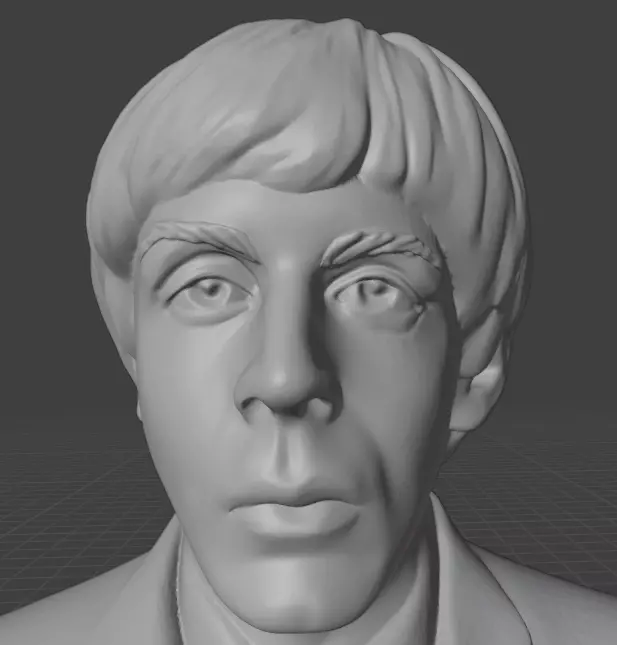 Paul McCartney 3D print model_10