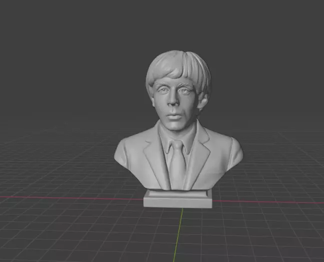 Paul McCartney 3D print model_8