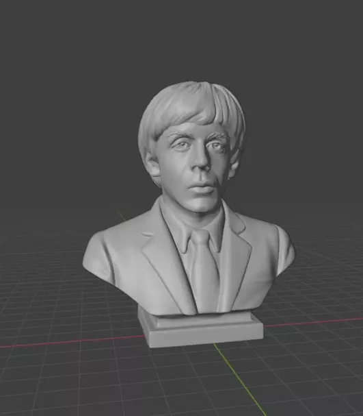 Paul McCartney 3D print model_18
