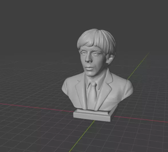 Paul McCartney 3D print model_6