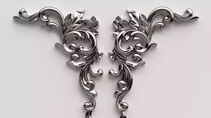 CNC model Item 1 Sculpted Ornament Pack VOL 1