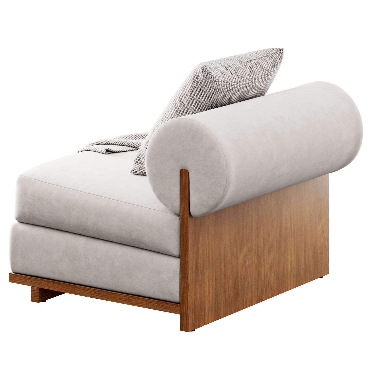 Moving Mountains Slipper Chair 3D model_13