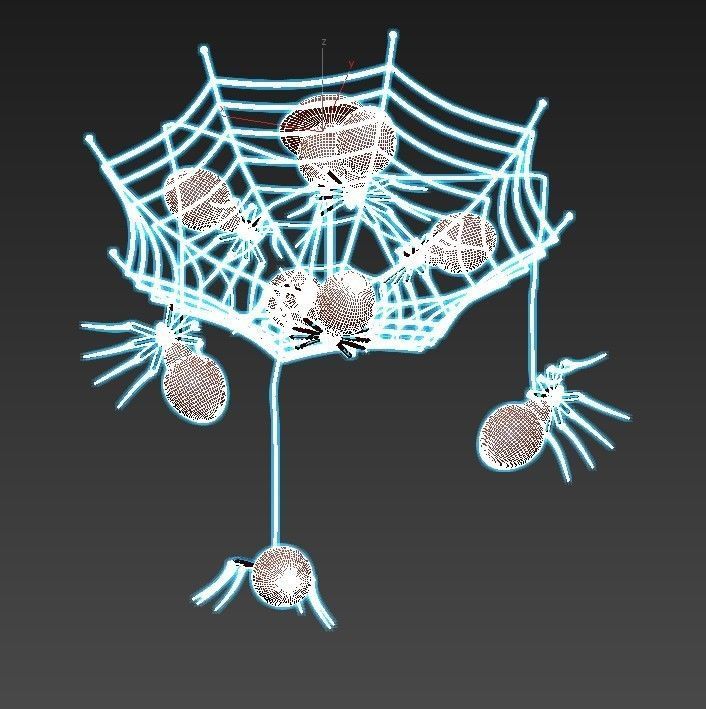 divinare-1308-02-pl-8 spider chandelier 3D model_3