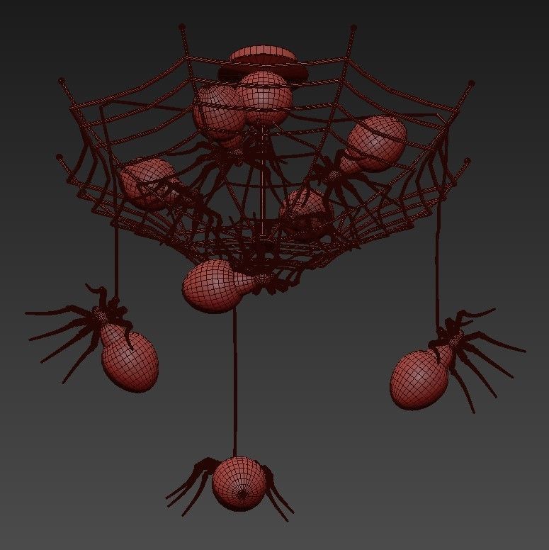 divinare-1308-02-pl-8 spider chandelier 3D model_7