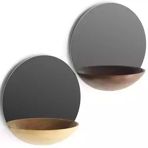 Woud Spiegel Pocket Mirror 3D model