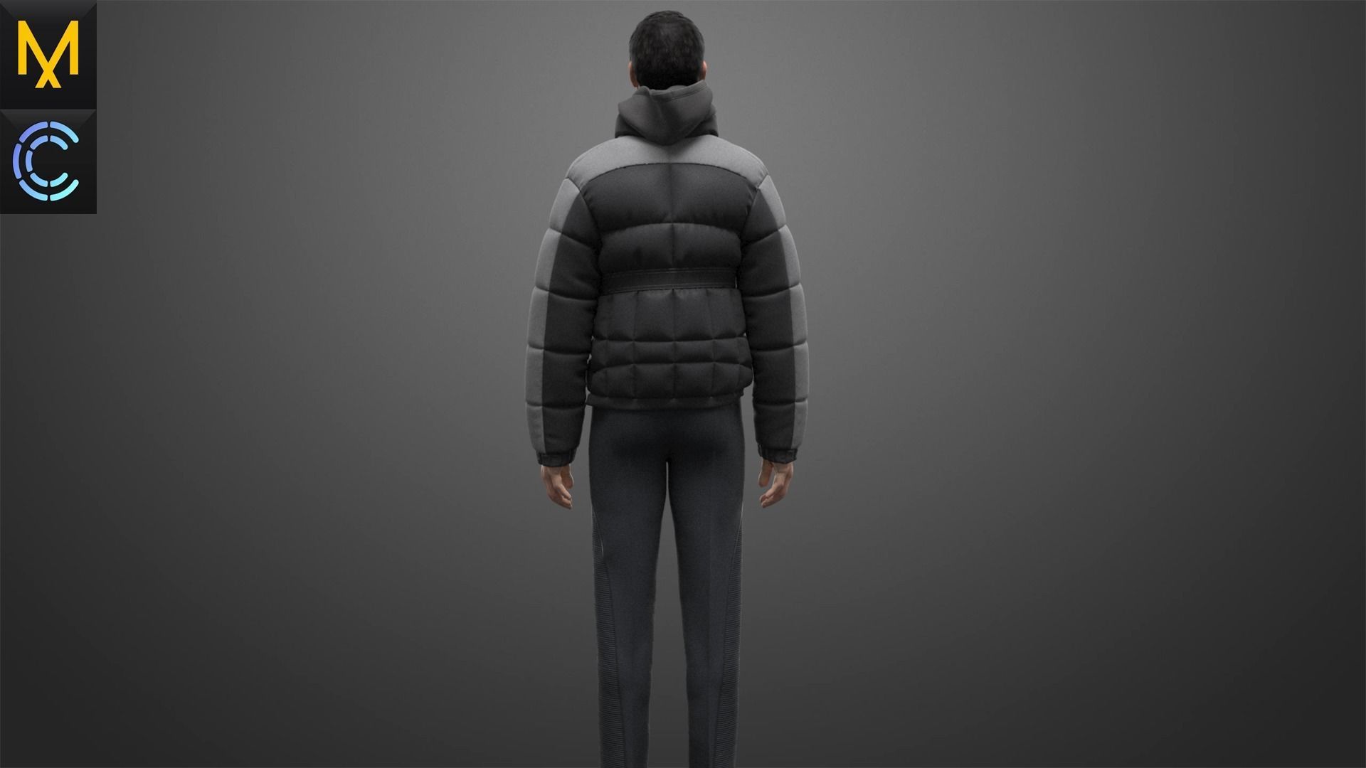 New Outfit  Male OBJ mtl FBX ZPRJ 3D model_6
