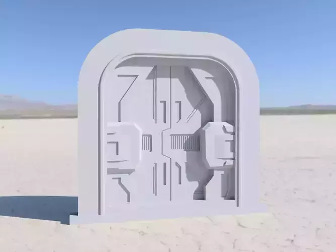 Large Mando Door