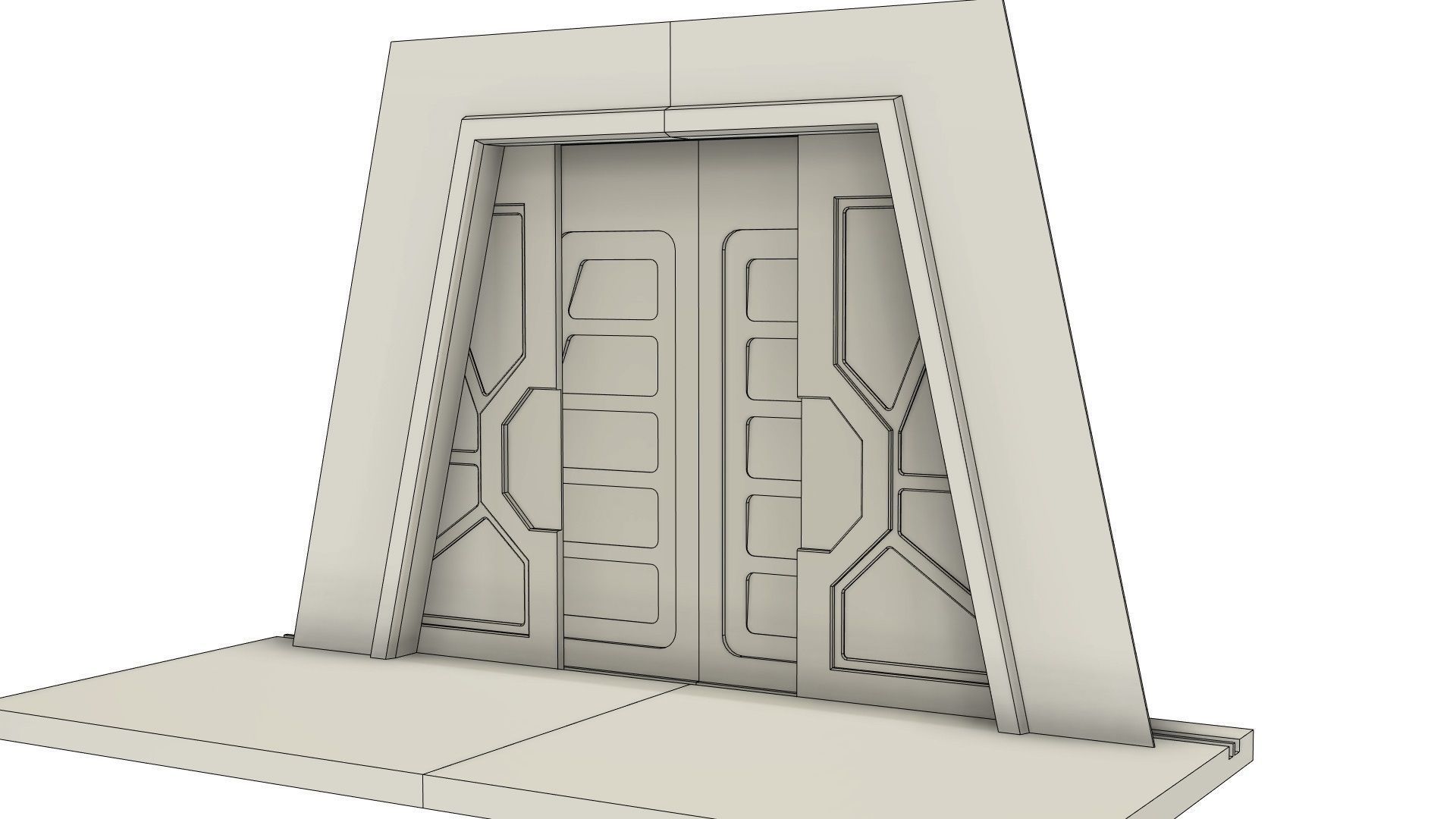 Endor Bunker 3D print model_1