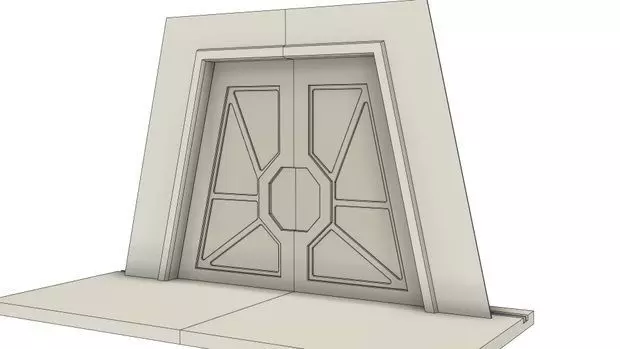 Endor Bunker 3D print model_0