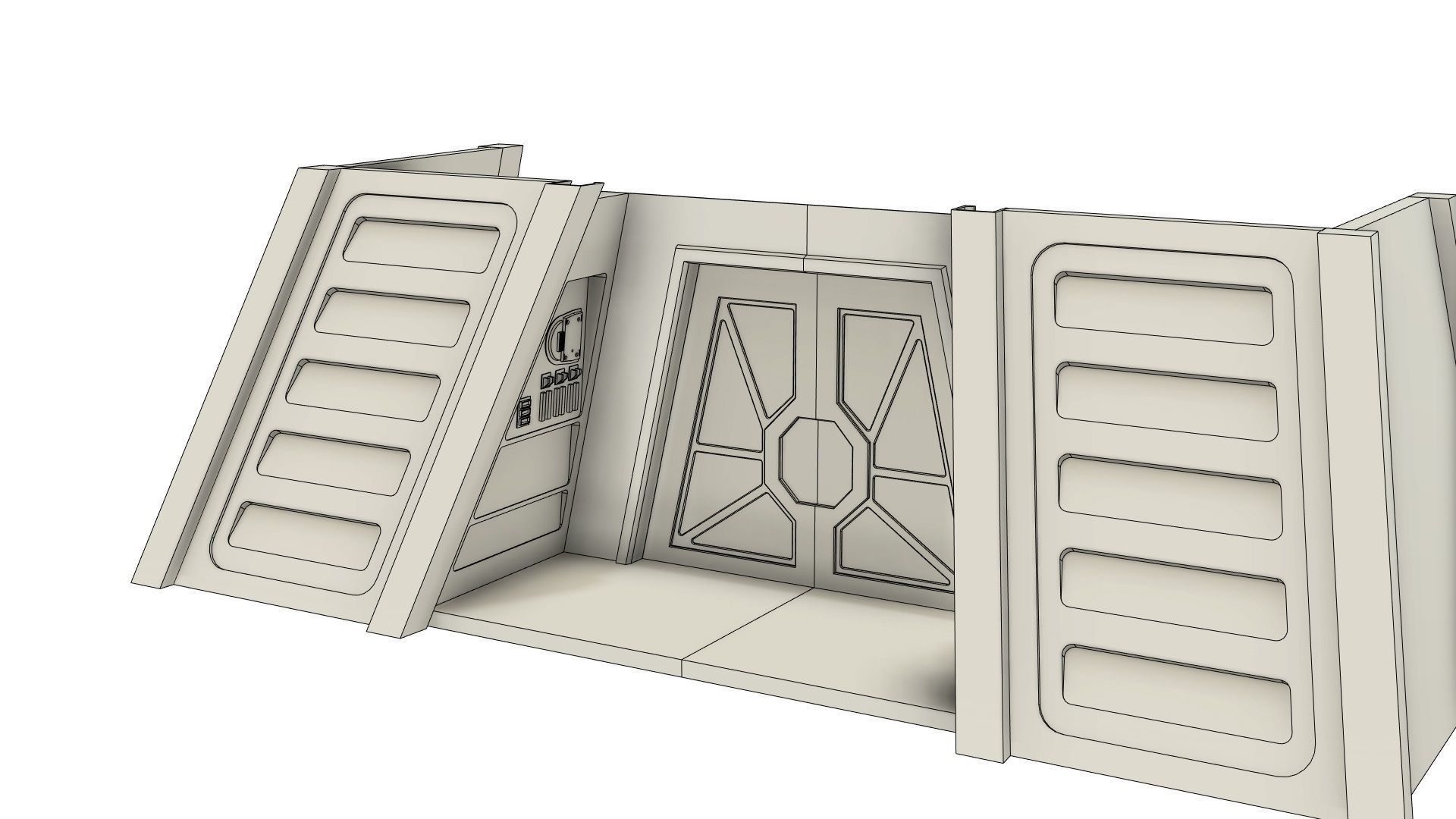 Endor Bunker 3D print model_2