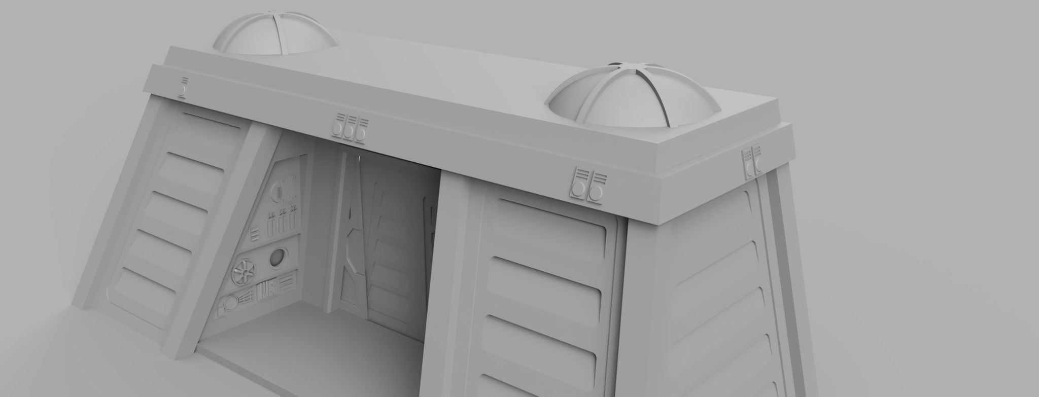 Endor Bunker 3D print model_7