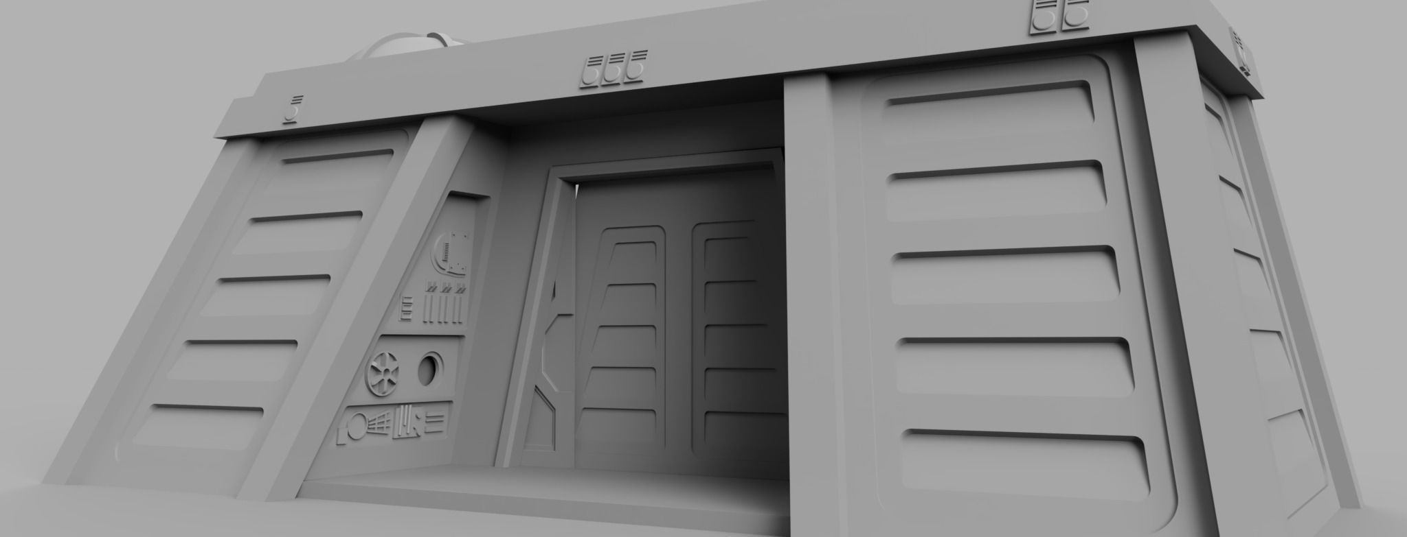 Endor Bunker 3D print model_4