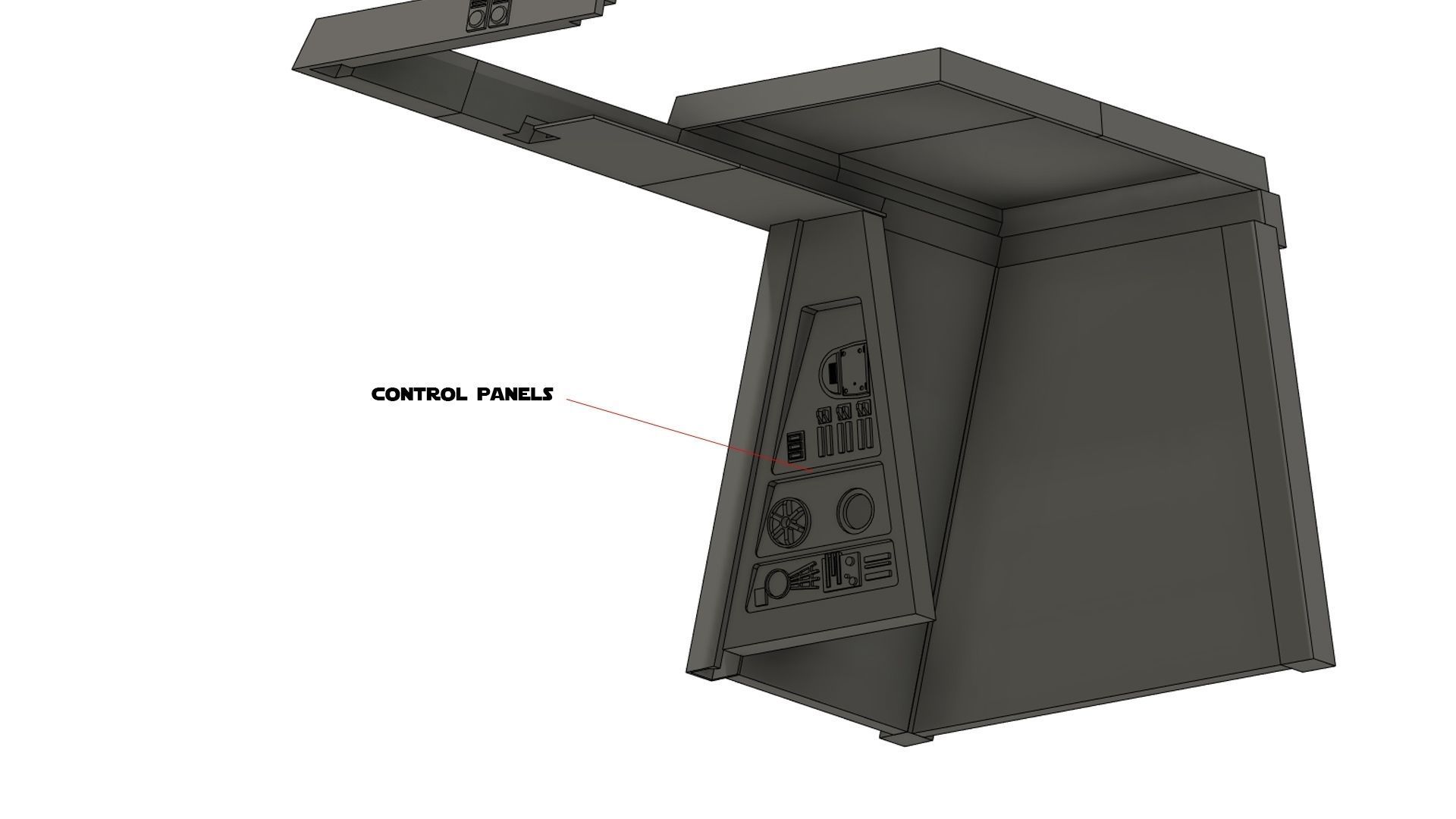 Endor Bunker 3D print model_6