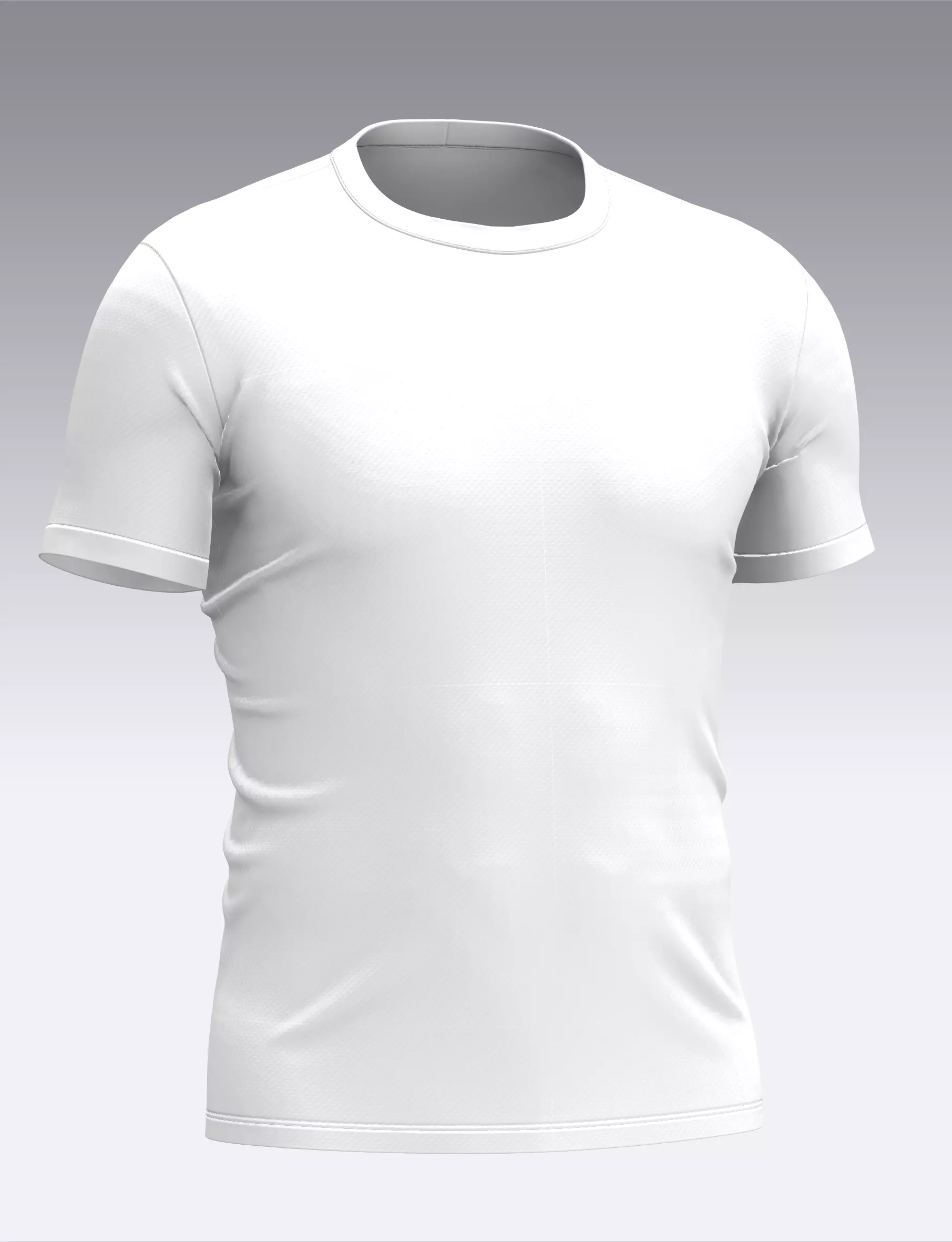 Camiseta sport dry fit 3D model