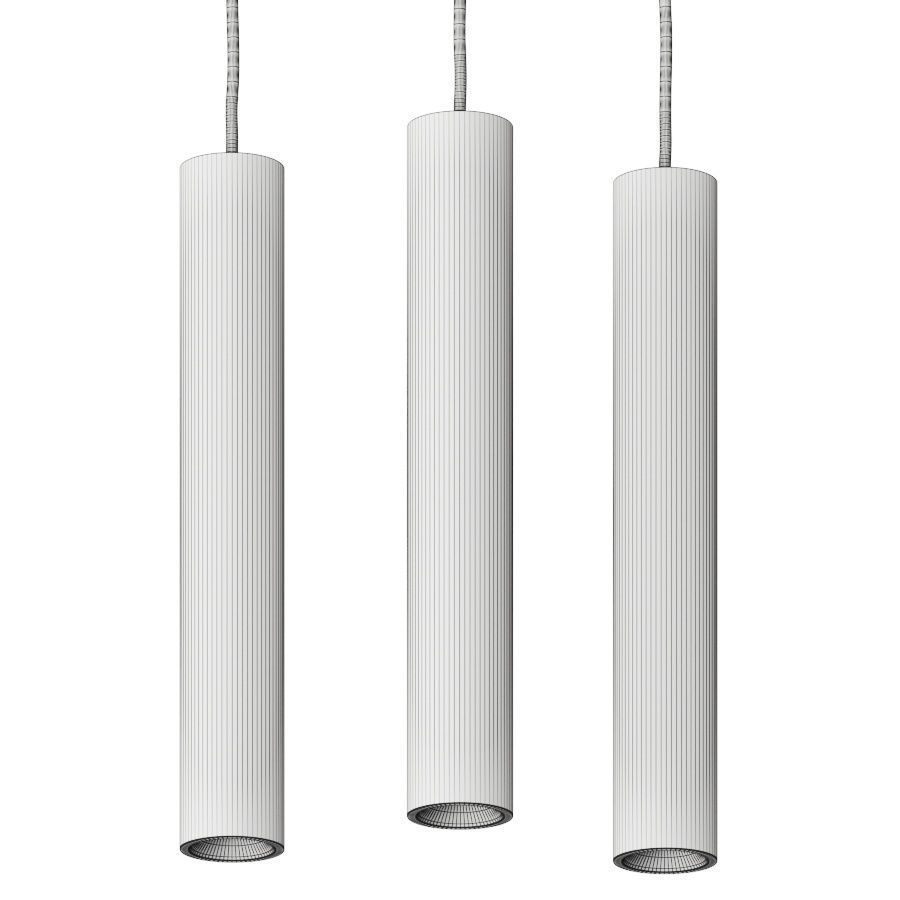 UMAGE Chimes Cluster Pendant Lamp 3D model_1