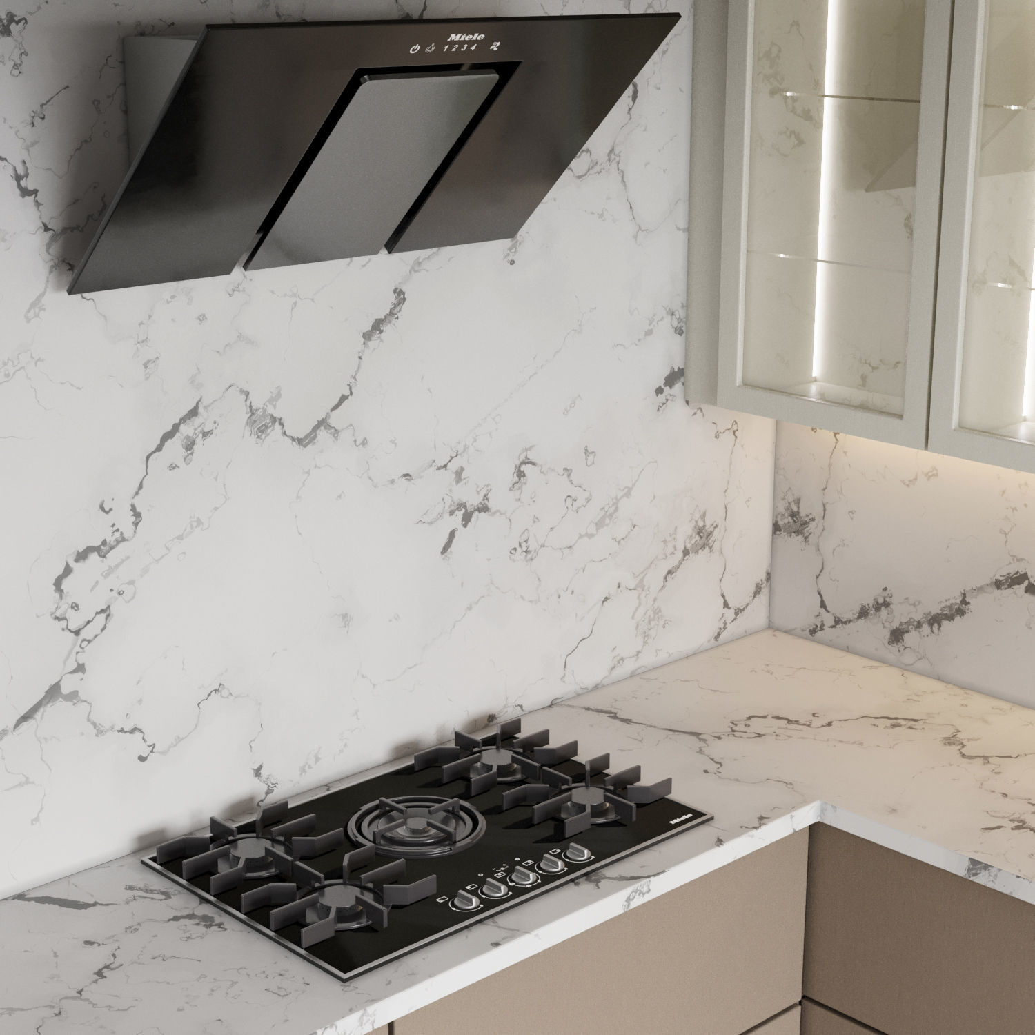 Kitchen 025 3D model_2