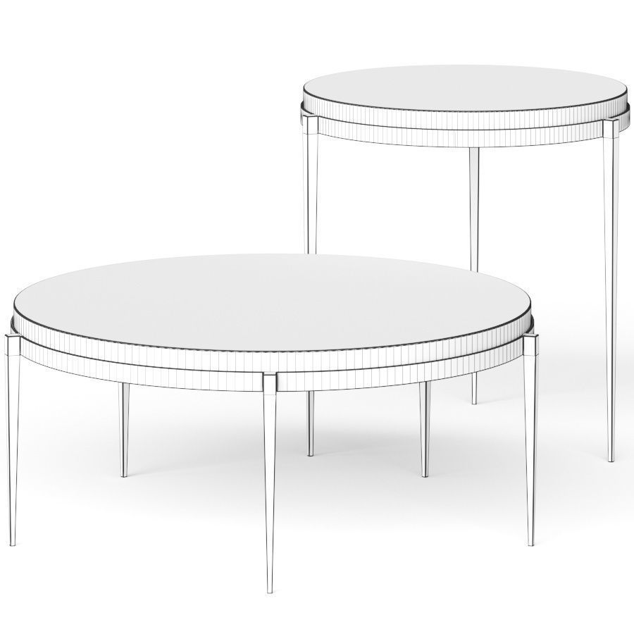 Arteriors Kelsie Coffee Tables 3D model_1