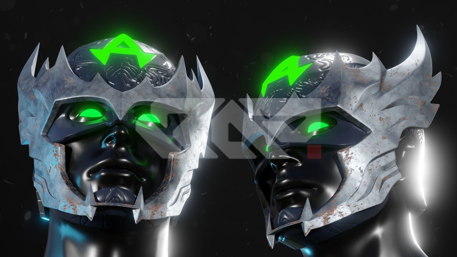 Captain America Dark Domain 3D print model_1