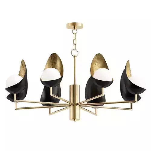 odence gold chandelier