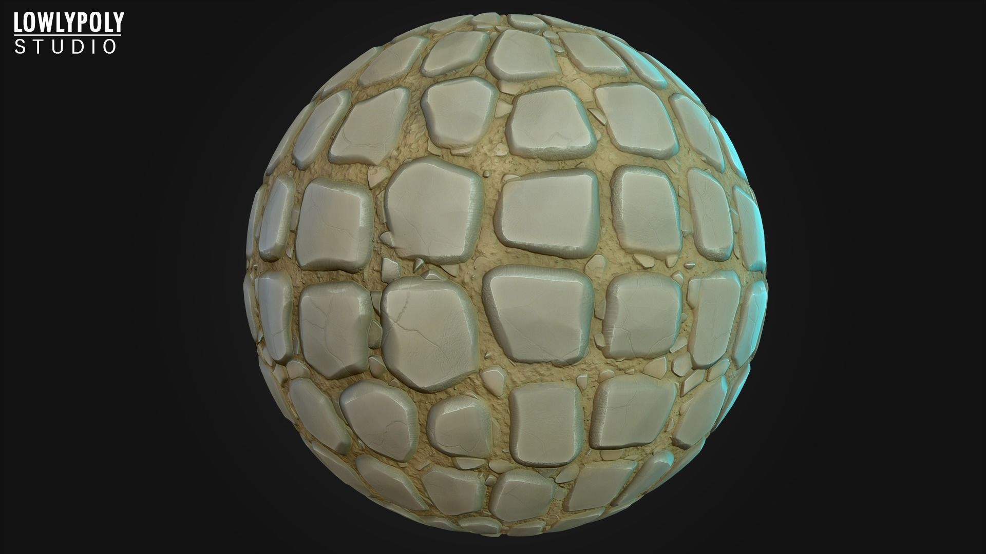 Stylized Pavement Vol 151 - Hand Painted Textures Texture_3