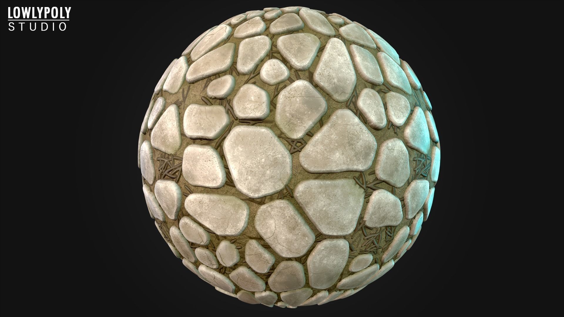 Stylized Pavement Vol 151 - Hand Painted Textures Texture_5