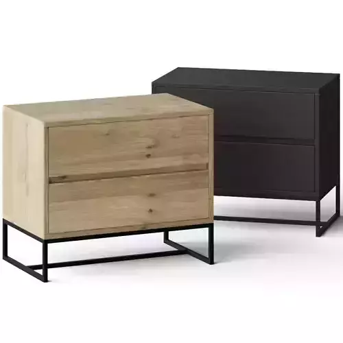 Lulu and Georgia Rezi Nightstand Bedside Table