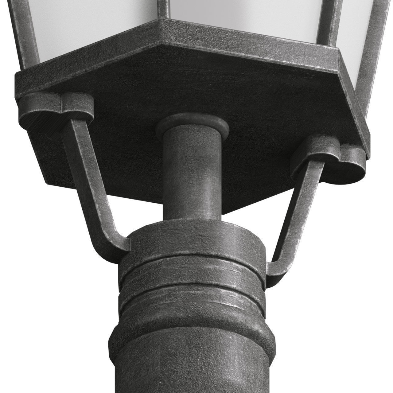 Classic street Outdoor landscape wrought  light Lamp Lantern  3D model_4