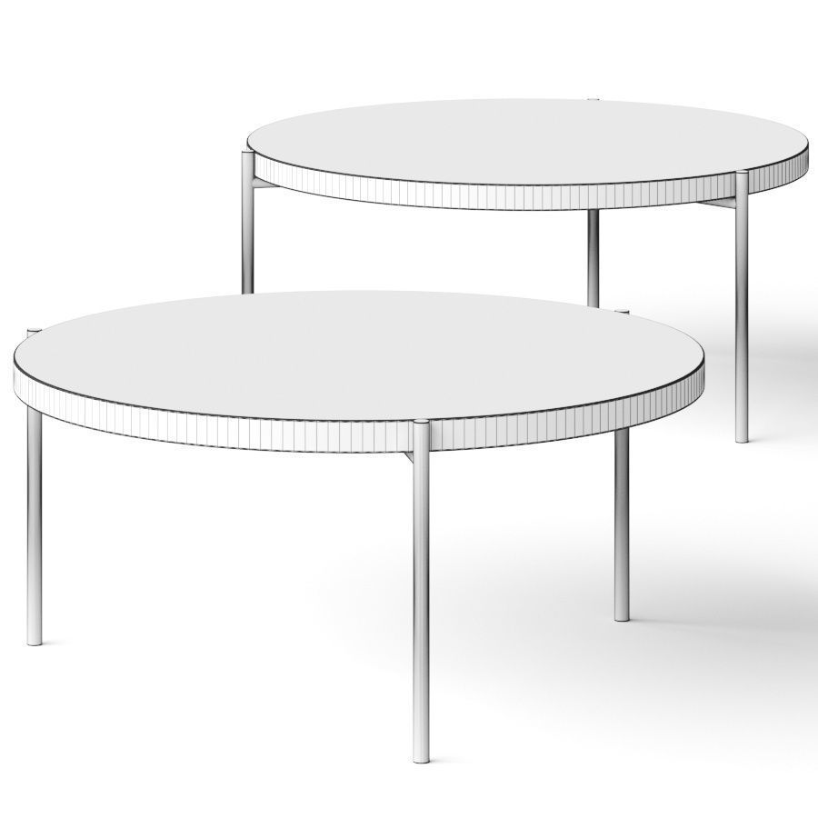 Lulu and Georgia Harrison Round Coffee Table 3D model_1