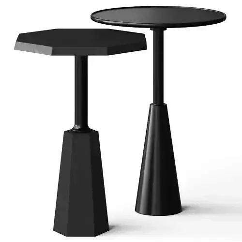 Lulu and Georgia Knolle and Arashi Side Tables Set