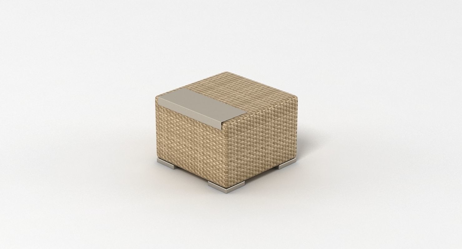 Dedon Garden Furniture Set 3D model_8