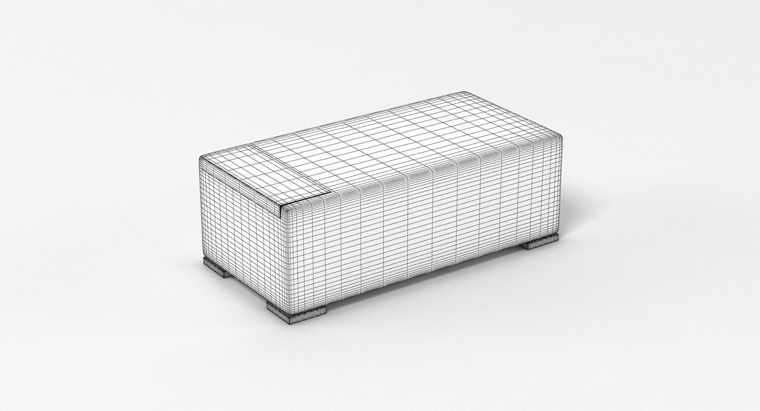 Dedon Garden Furniture Set 3D model_7